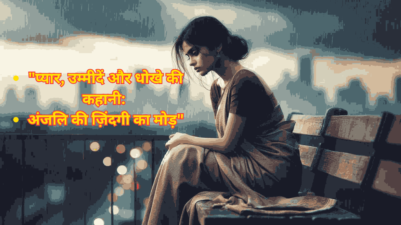 प्यार, उम्मीदें और धोखे की कहानी: अंजलि की ज़िंदगी का मोड़