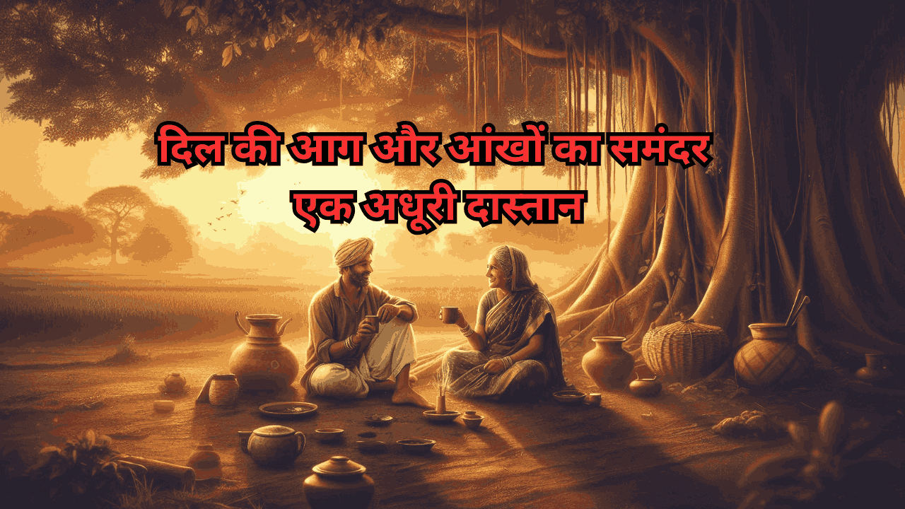 दिल की आग और आंखों का समंदर: एक अधूरी दास्तान