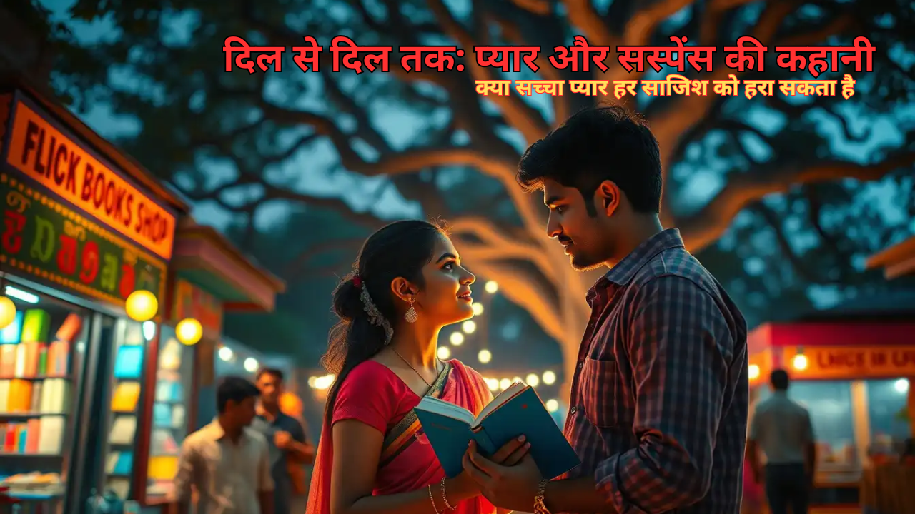 काशीपुर गांव में किताबों की दुकान के पास अनन्या और अरुण की रोमांटिक मुलाकात, बरगद के पेड़ के नीचे सस्पेंस के साथ