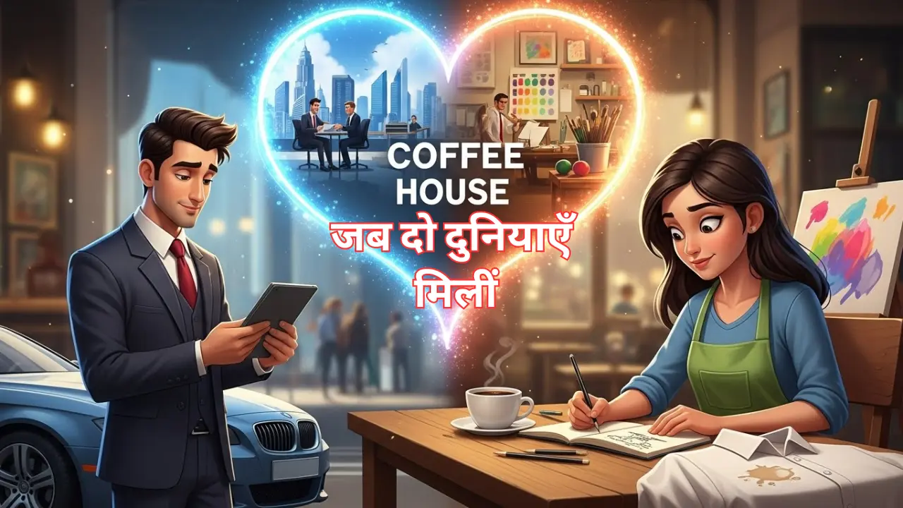 बिज़नेस टायकून और पेंटर की लव स्टोरी, कॉफी हाउस में दो दुनियाओं का मिलन