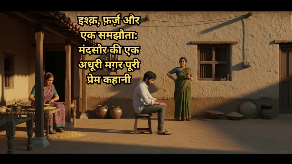 मंदसौर प्रेम कहानी - ईश्वर, सरोज और माधुरी के बीच का समझौता और अनोखा प्यार (Mandsaur Love Story Scene)