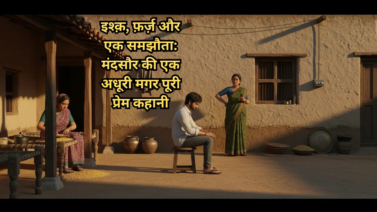मंदसौर प्रेम कहानी - ईश्वर, सरोज और माधुरी के बीच का समझौता और अनोखा प्यार (Mandsaur Love Story Scene)